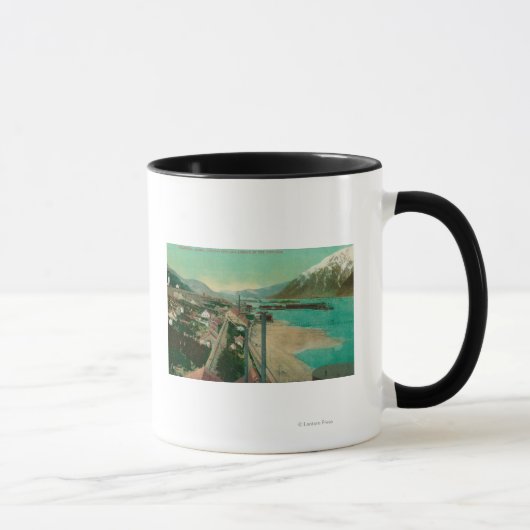 Mug Treadwell, AK et Douglas City et Juneau à (Droite)