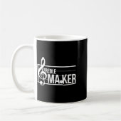 Mug Treble Maker Pun Funny Marching Band Music Lover E (Gauche)