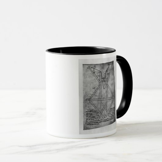Mug Trebuchet, machine pour jeter des flèches (Devant droit)