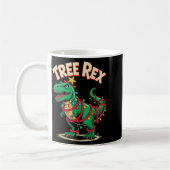 Mug Tree Rex Christmas Costume T-rex Dinosaur Xmas Lig (Gauche)