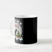 Mug Tree Rex Christmas Dinosaur T-rex Xmas Pajama Men (Devant gauche)