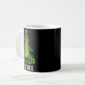 Mug Tree Rex Drôle Dinosaure Noël (Devant gauche)