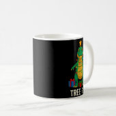 Mug Tree Rex Funny Dinosaur Christmas (Devant droit)