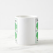 Mug Trèfle à quatre feuilles Saint-Patrick Trèfle à qu (Centre)