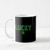 Mug Trèfle chanceux drôle St Patrick couples (Gauche)