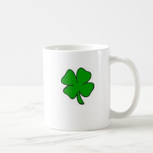 Mug trèfle de 4 feuilles (Droite)