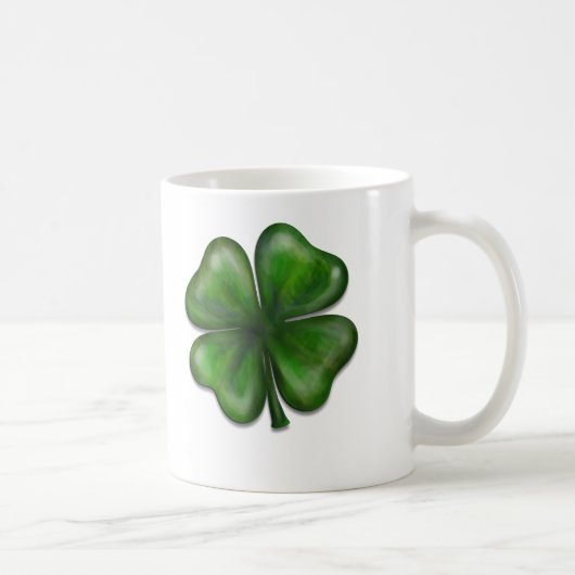 Mug trèfle de 4 feuilles (Droite)