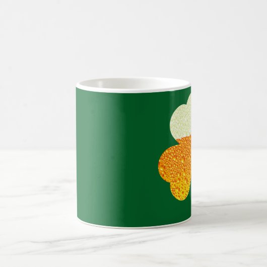 Mug trèfle de bière st patrick (Centre)