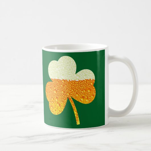 Mug trèfle de bière st patrick (Droite)