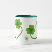 Mug Trèfle de la Saint-Patrick (Centre)