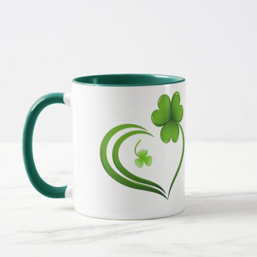 Mug Trèfle de la Saint-Patrick (Gauche)