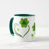 Mug Trèfle de la Saint-Patrick (Devant gauche)