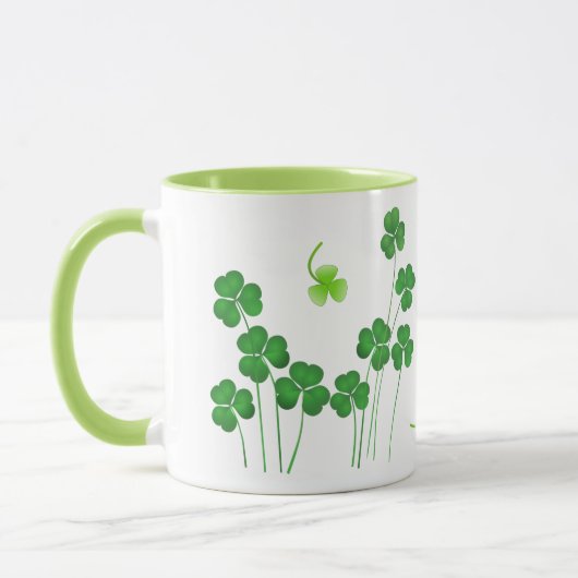 Mug Trèfle de la Saint-Patrick (Gauche)