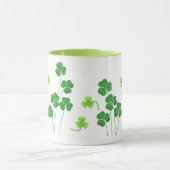 Mug Trèfle de la Saint-Patrick (Centre)
