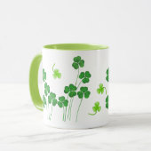 Mug Trèfle de la Saint-Patrick (Devant gauche)