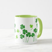 Mug Trèfle de la Saint-Patrick (Devant droit)