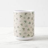 Mug Trèfle de lin irlandais côtier Saint-Patrick (Centre)