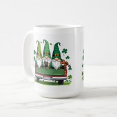 Mug Trèfle de lutin musique irlandaise (Devant gauche)