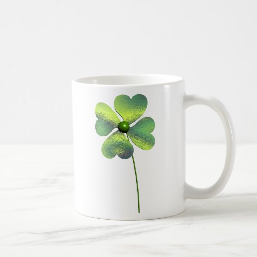 Mug Trèfle de quatre feuilles (Droite)