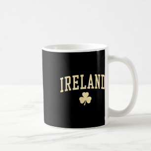 Mug Trèfle irlandais vert chanceux vintage d'Irlande 
