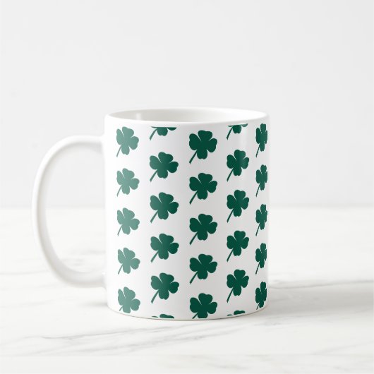 Mug Trèfle Moderne Saint-Patrick  (Gauche)