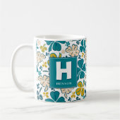 Mug Trèfle Monogrammé St. Patrick`s Day (Gauche)