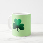Mug Trèfle Vert à Trois Feuilles (Devant gauche)