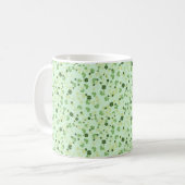 Mug Trèfles à quatre feuilles verts pour la Saint-Patr (Devant gauche)