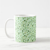 Mug Trèfles à quatre feuilles verts pour la Saint-Patr (Gauche)