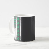 Mug Trèfles Drapeau Américain Irlandais St Patrick Sha (Devant gauche)