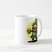 Mug Trèfles et Shenanigans la Saint-Patrick (Devant droit)