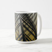 Mug Treillis urbain or (Devant droit)