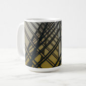 Mug Treillis urbain or (Devant gauche)