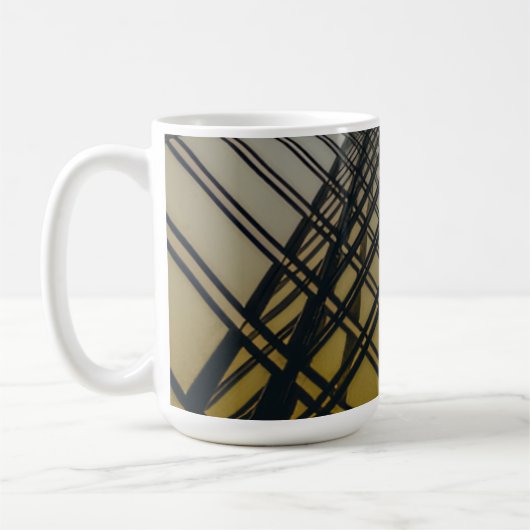 Mug Treillis urbain or (Gauche)