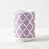 Mug Trellis Marocain En Tile Rose Mauve (Centre)