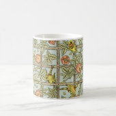 Mug Trellis par William Morris, textile de jardin vint (Centre)