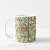 Mug Trellis par William Morris, textile de jardin vint (Gauche)
