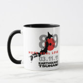 Mug Tremblement de terre 8,9 du Japon (Gauche)