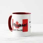 Mug Tremblement de terre !-Canada 2011 (Devant gauche)