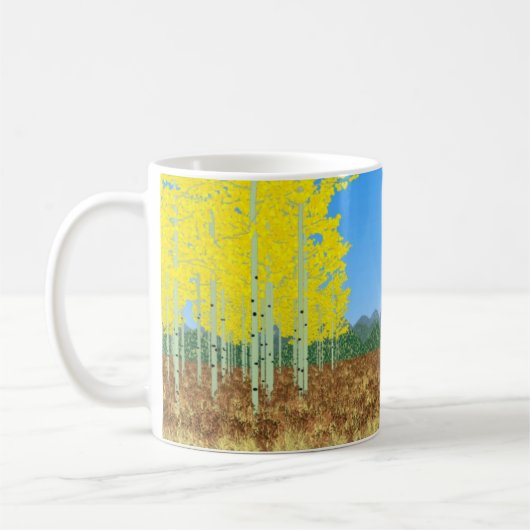 Mug trembles en automne (Gauche)