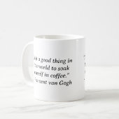 Mug Trempez-vous dans le café Van Gogh (Devant gauche)