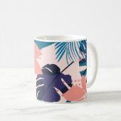 Mug Trend bright seamless pattern with colorful tropic (Devant droit)