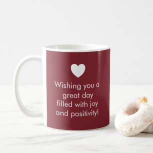 Mug Trend Color Crimson Red - Nom / Musique de positiv