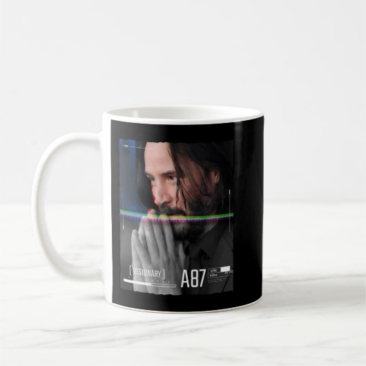 Mug Trend Keanu Art Reeves Cadeaux Pour Les Fans De Mu (Gauche)