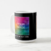 Mug Trendy Ajouter Image Logo Photo Nom du texte Elega (Devant gauche)