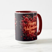 Mug Trendy Beautiful Luxury Floral Love Collection (Devant droit)