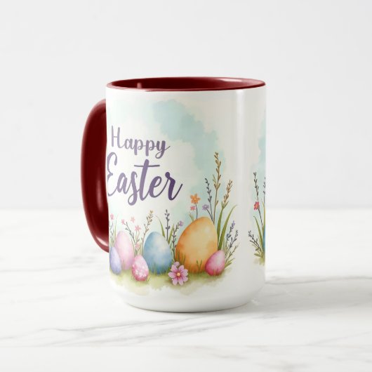 Mug Trendy Easter Eggs Beautiful Collection (Devant gauche)