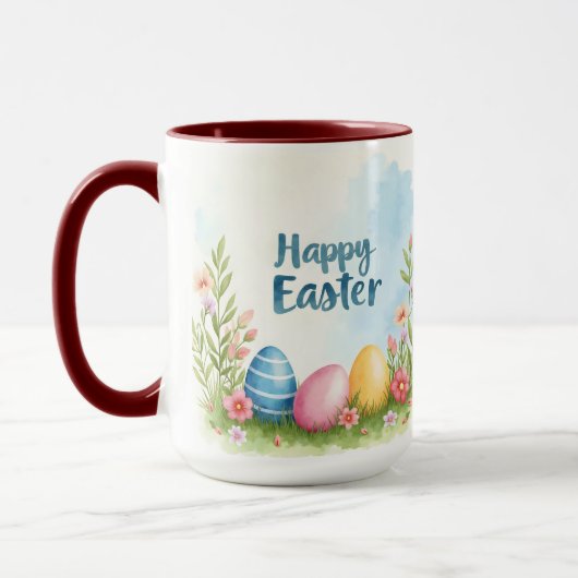 Mug Trendy Easter Eggs Beautiful Collection (Gauche)