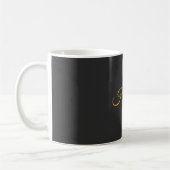 Mug Trendy Gris Or Plaine Créative Moderne (Gauche)