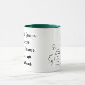 Mug Trendy Long Distance Meilleurs Amis Pour L'Amour (Centre)